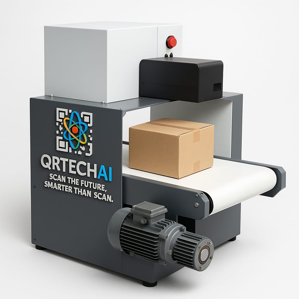 QRTech AI yüksek hızlı QR kod okuma ekranı